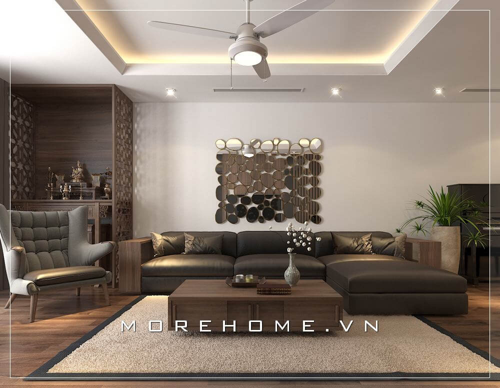 Mẫu sofa gỗ sang trọng